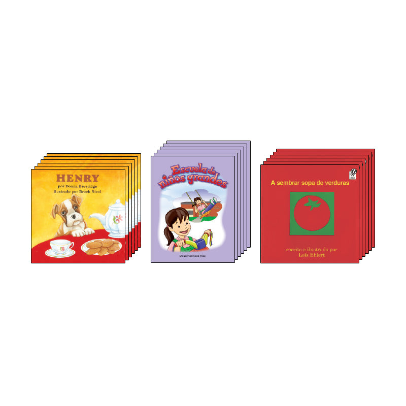 Spanish Leveled Readers E-F Fiction: Class Pack
