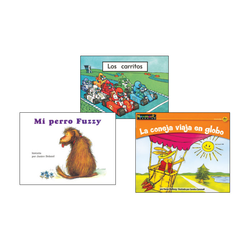 Spanish Leveled Readers A-B Fiction: Variety Pack