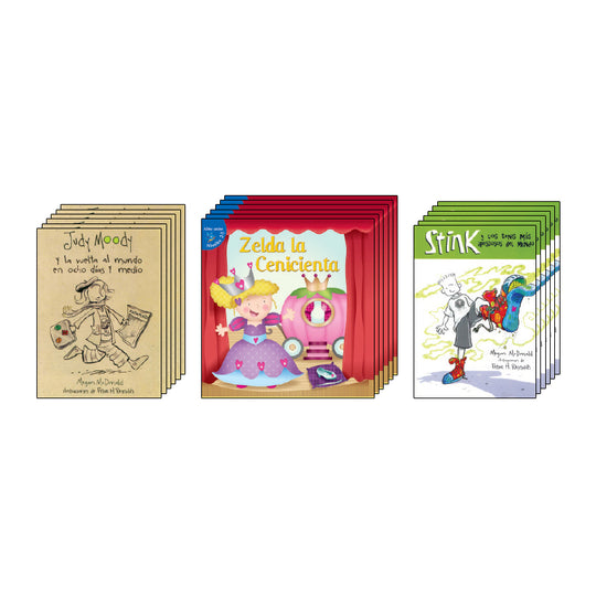 Spanish Leveled Readers M-N Fiction: Class Pack