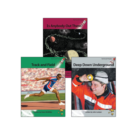 Red Rocket Readers Levels Q, R and S: Variety Pack