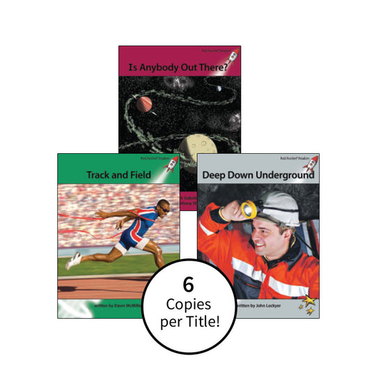 Red Rocket Readers Levels Q, R and S: Class Pack