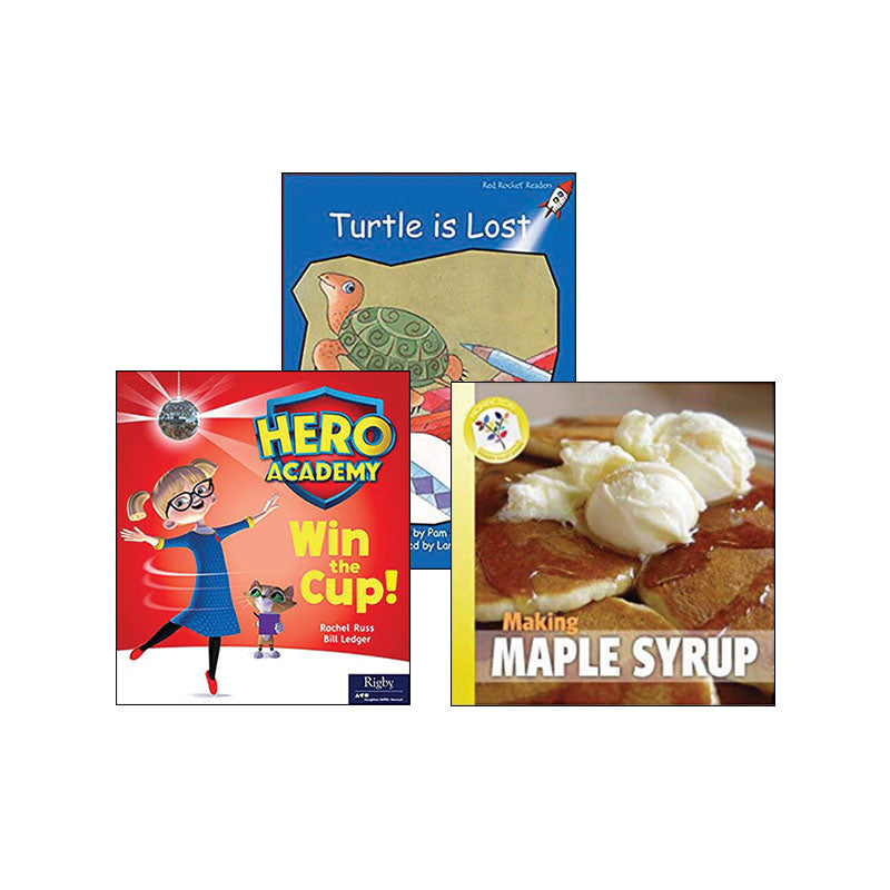 MultiPublisher Leveled Reading Levels E &amp; F: Class Pack – Steps to Literacy