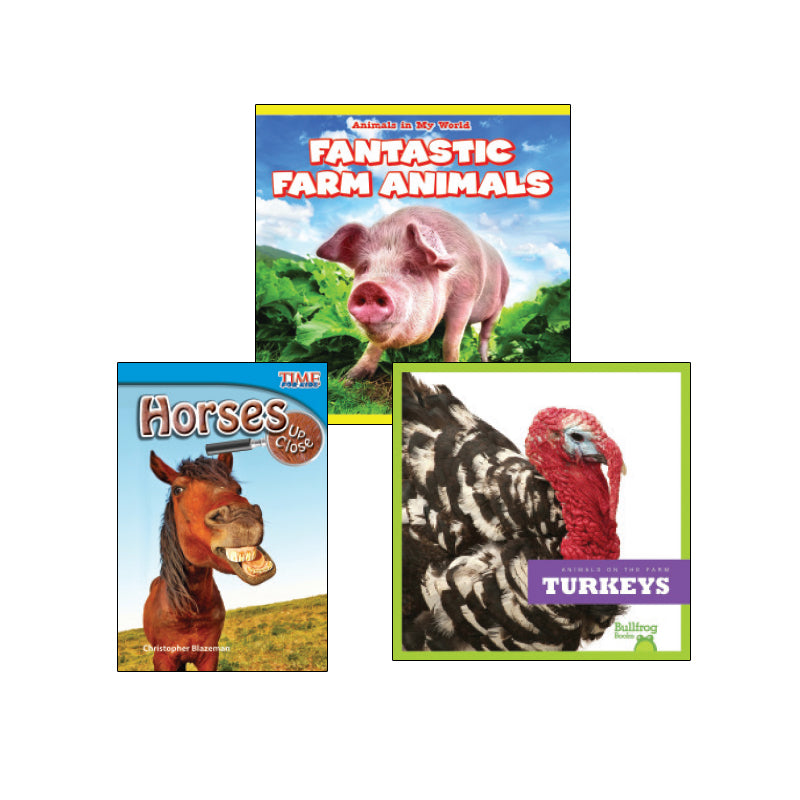 High Interest Science -  Farm Animals - Grades 1-2: Variety Pack