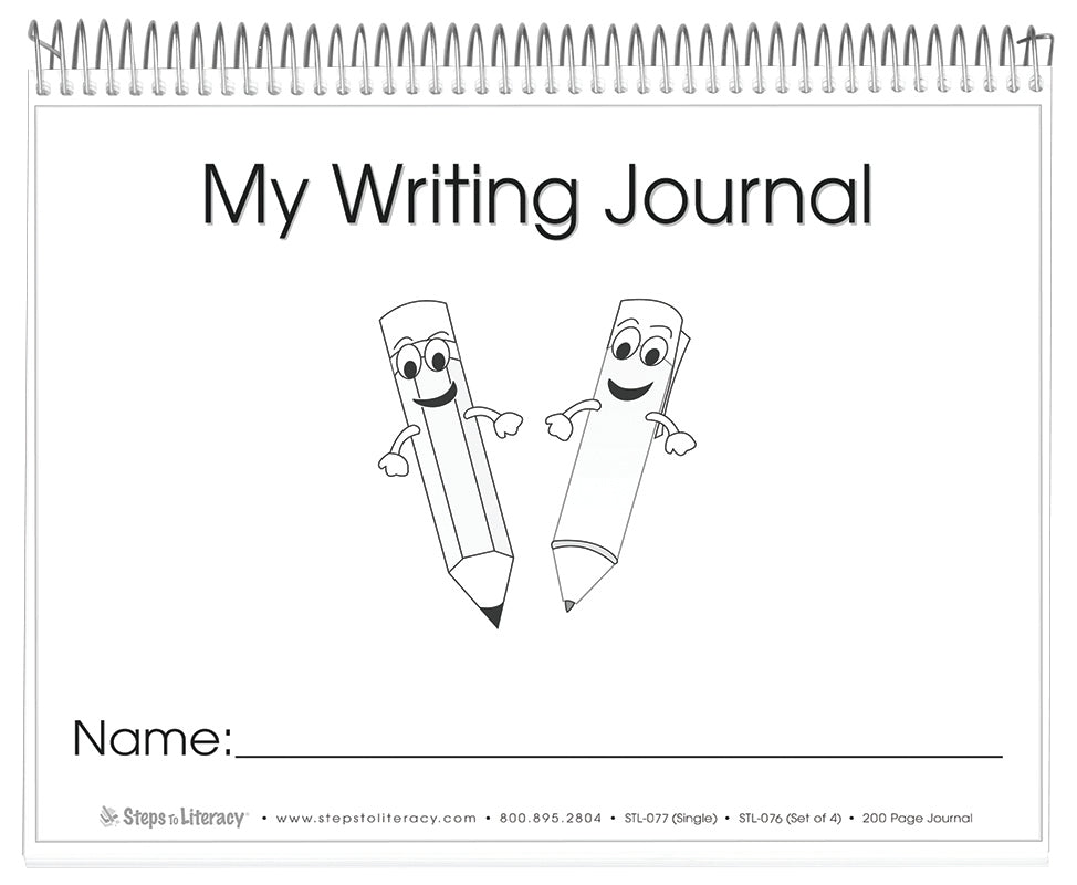 Blank Student Writing Journals: 100 Sheets (Single)