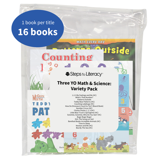 Three YO Math & Science: Variety Pack