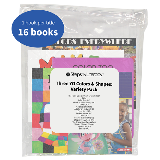 Three YO Colors & Shapes: Variety Pack