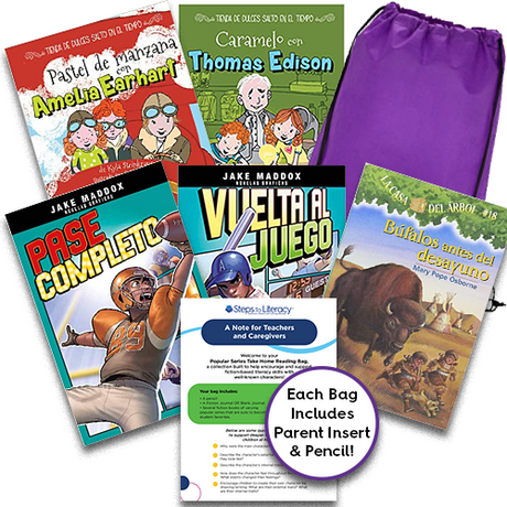 Take Home Reading Bag: Gr.3, Summer Readiness (spa, $35)