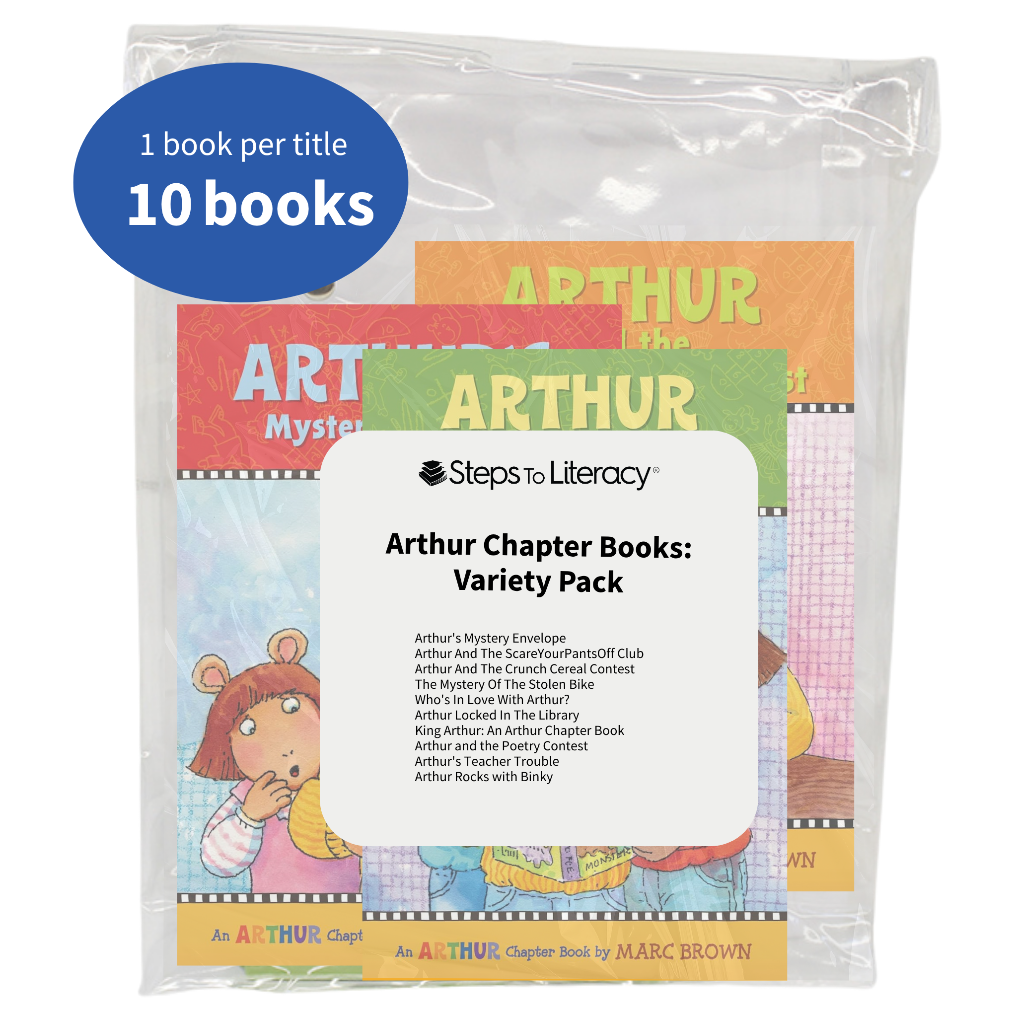 Arthur Chapter Books: Variety Pack – Steps to Literacy Arthur Chapter Books: Variety Pack – Steps to Literacy