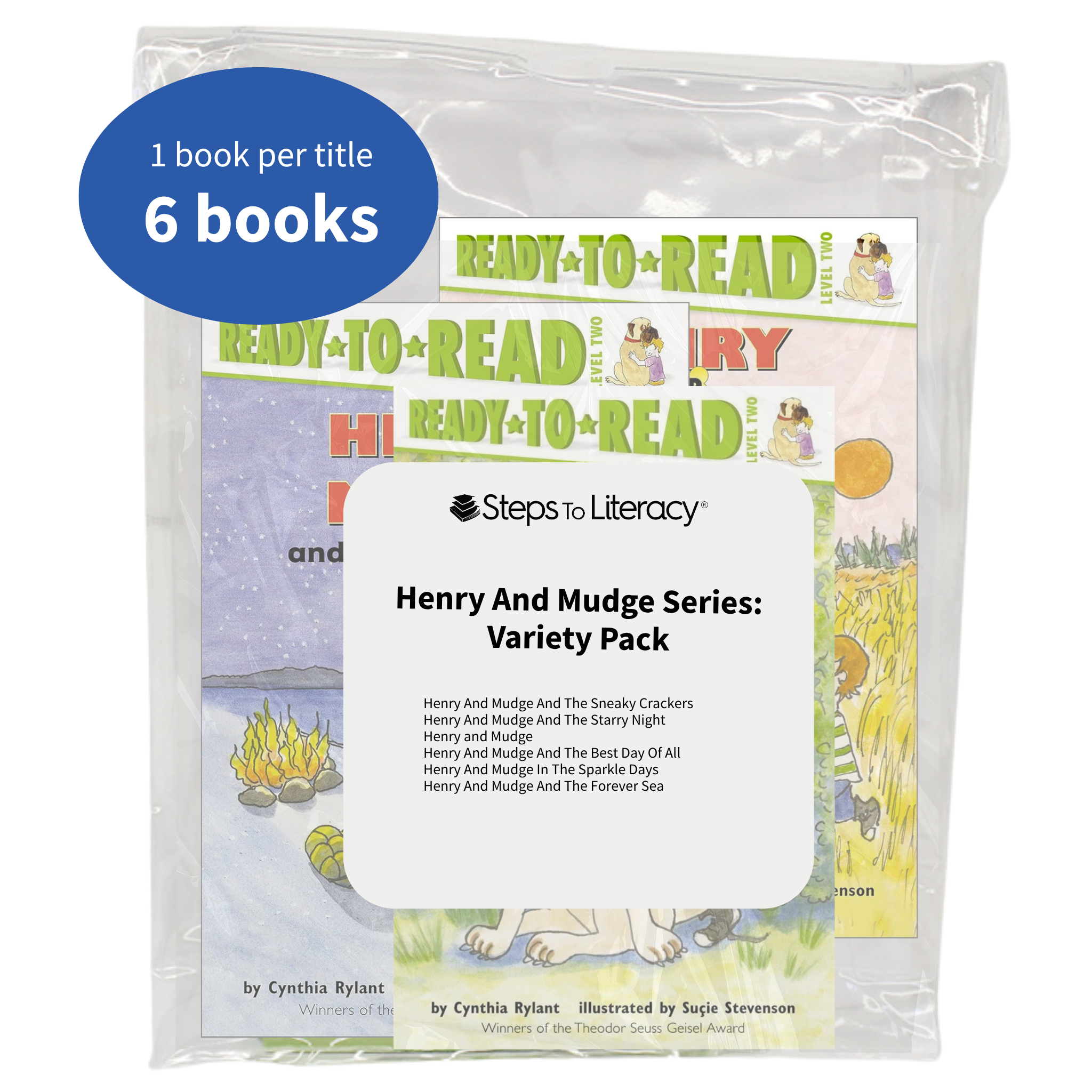 Henry And Mudge Series: Variety Pack – Steps to Literacy