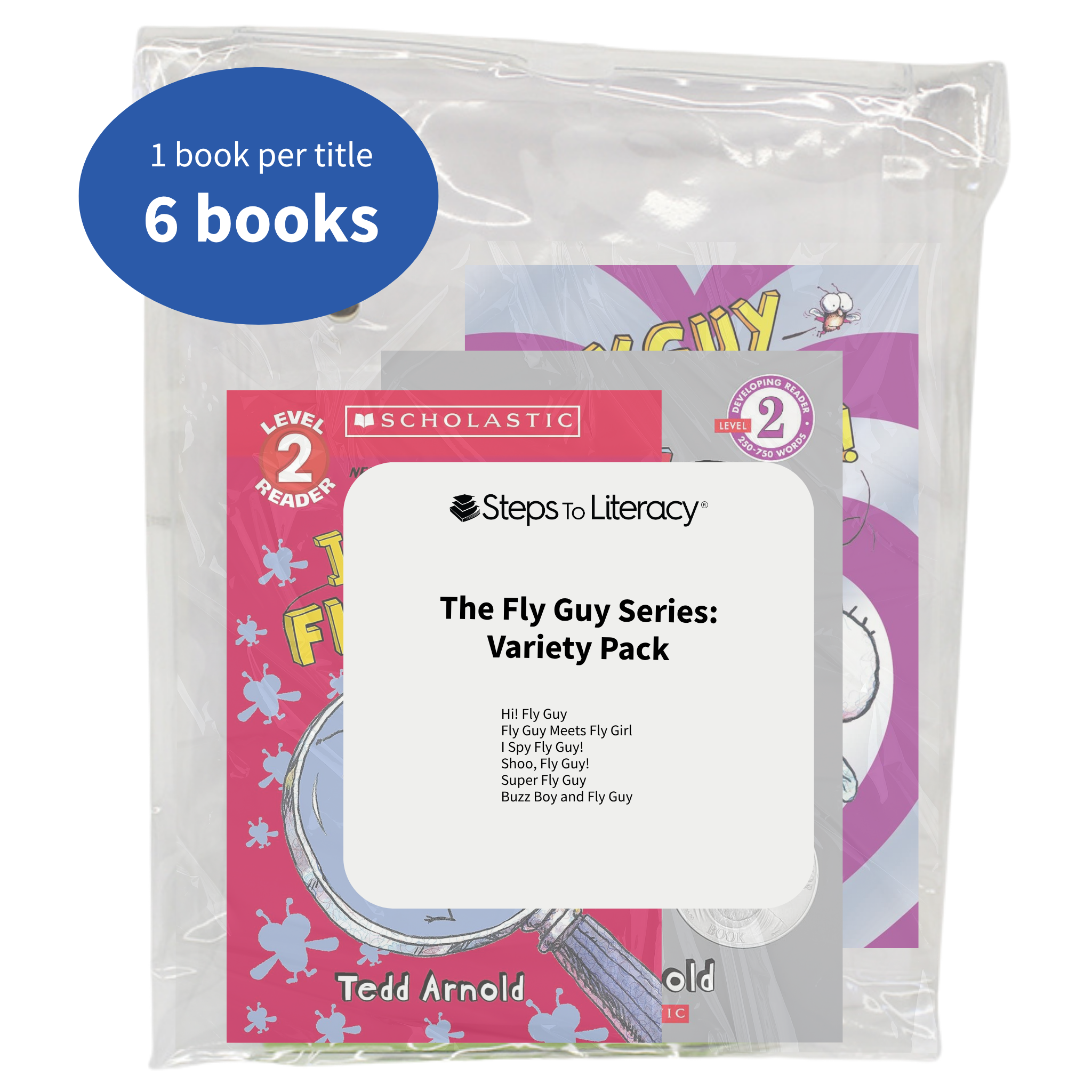 The Fly Guy Series: Variety Pack – Steps to Literacy