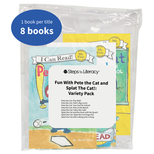 Fun With Pete the Cat and Splat The Cat!: Variety Pack