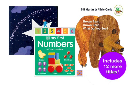 Pre-K Starter Board Book Collection: Variety Pack