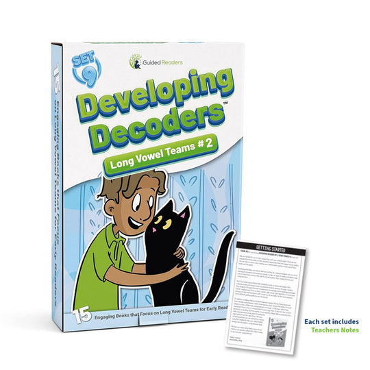 Developing Decoders Set 9  - Long Vowel Teams Box Set