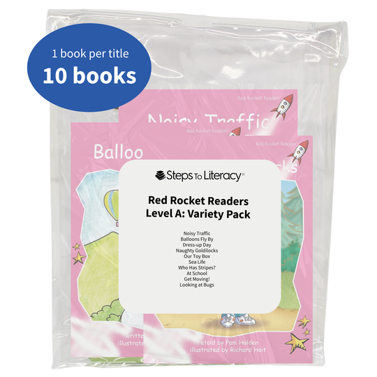 Red Rocket Readers Level A: Variety Pack