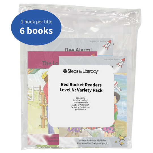 Red Rocket Readers Level N: Variety Pack