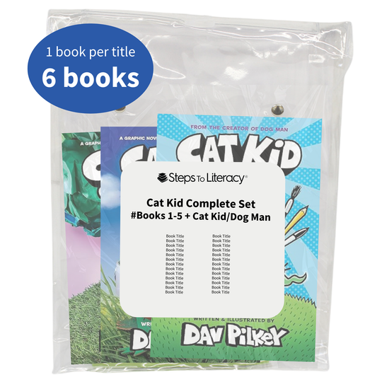 Cat Kid Complete Set Books #1-5 with Cat Kid/Dog Man: Variety Pack
