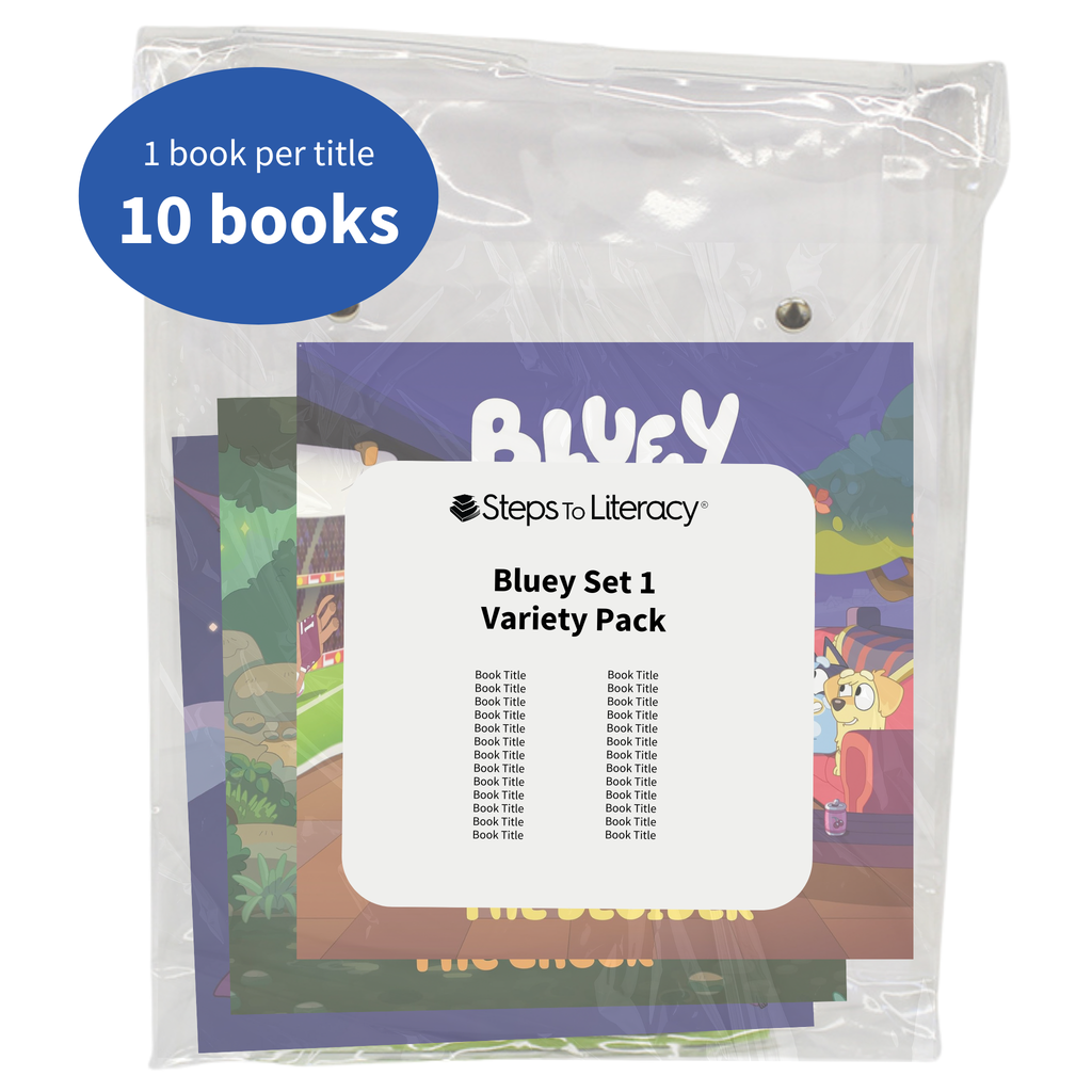 Bluey Set 1 : Variety Pack – Steps to Literacy