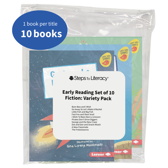 Early Reading Set of 10 Fiction: Variety Pack