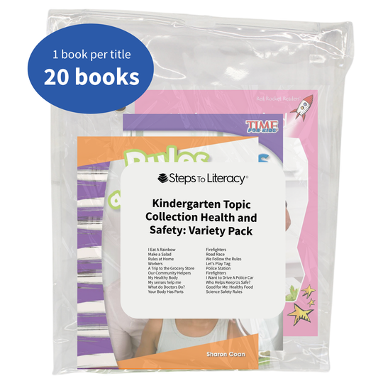 Kindergarten Topic Collection Health and Safety: Variety Pack