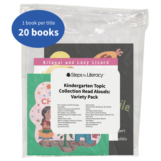 Kindergarten Topic Collection Read Alouds: Variety Pack