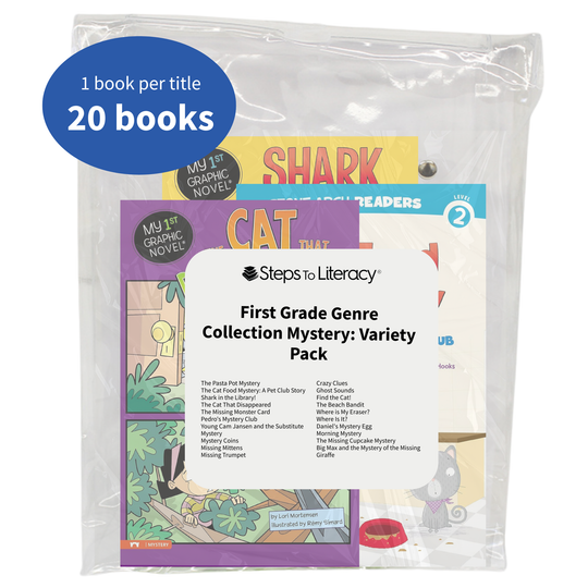First Grade Genre Collection Mystery: Variety Pack