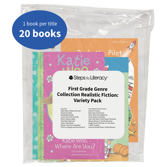 First Grade Genre Collection Realistic Fiction: Variety Pack