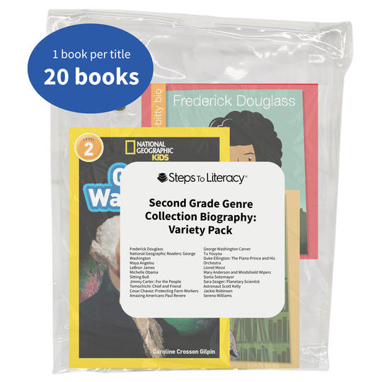 Second Grade Genre Collection Biography: Variety Pack