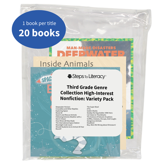 Third Grade Genre Collection High-Interest Nonfiction: Variety Pack