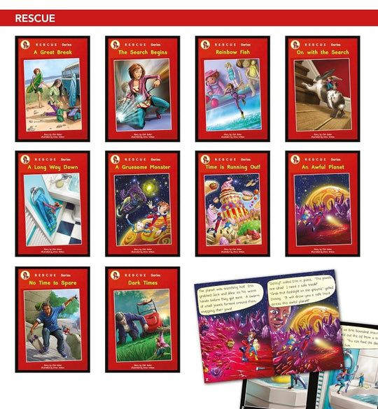 Phonic Books Rescue (10 Book Set)