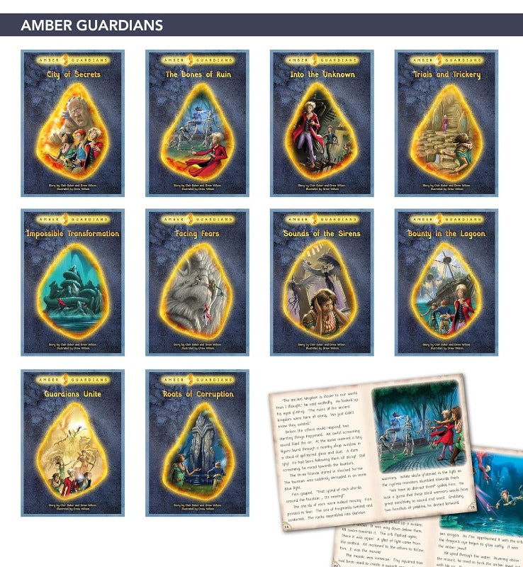 Phonic Books Amber Guardians (10 Book Set)