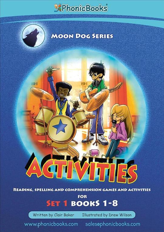 Phonic Books Moon Dogs Set 1 Activities