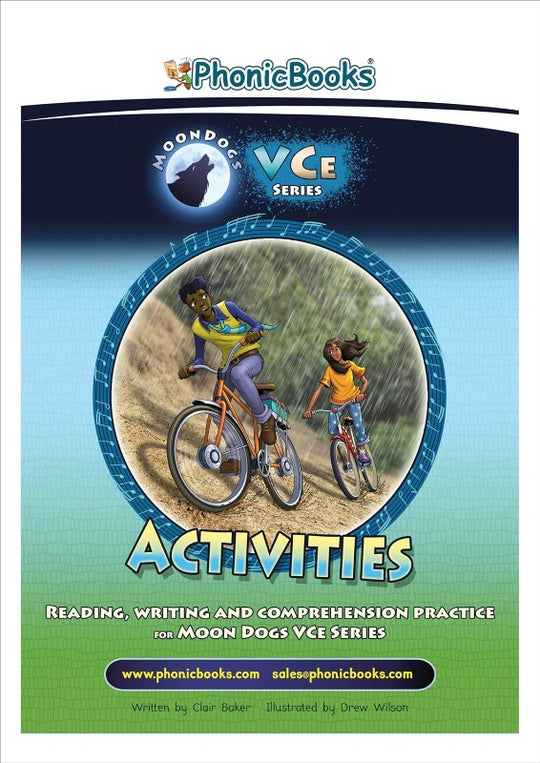 Phonic Books Moon Dogs VCe Spellings Activities