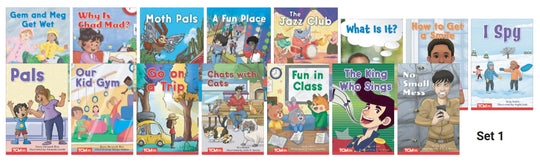 Decodable Gr. 1 Set 1 (Books #1-15: Semester 1)