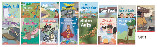 Decodable Gr. 2 Set 1 (Books #1-15: Semester 1)