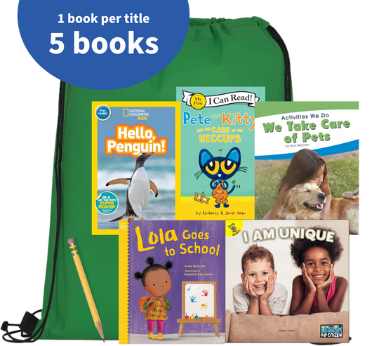 Benny the Bean's Grade K Reading Challenge: Take Home Bag