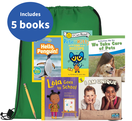 Benny the Bean's Grade K Reading Challenge: Take Home Bag