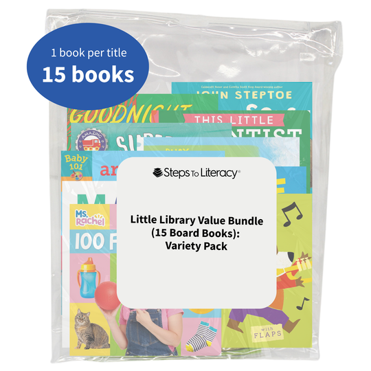 Little Library Value Bundle (15 Board Books): Variety Pack