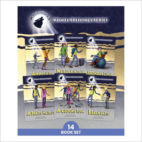 Phonic Books Moon Dogs Set 3 Vowel Spellings (14 Book Set)
