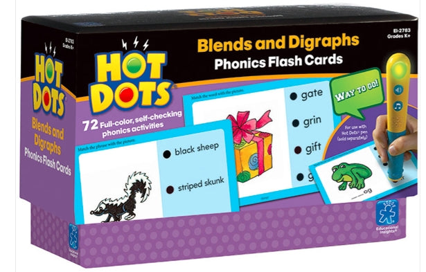 Hot Dots® Phonics Set 4: Blends And Digraphs