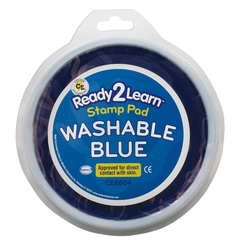 Jumbo Washable Ink Pads: Blue