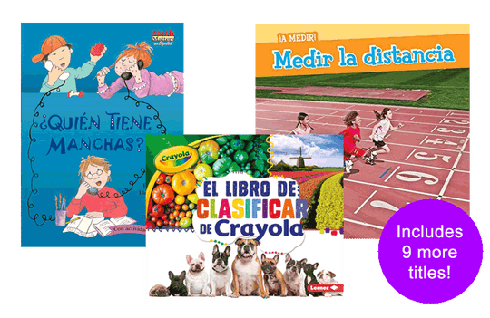 Pre-K Spanish Math: Variety Pack