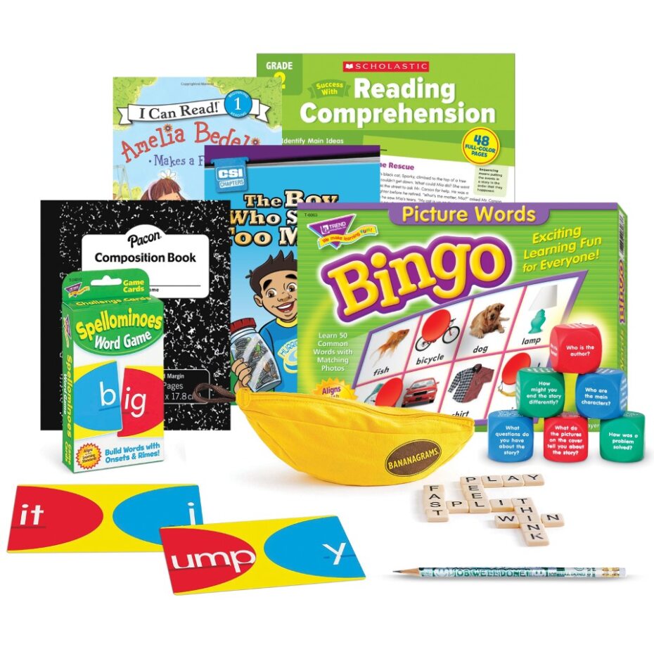English Grade 2-3 Literacy Junior Family Engagement Bag