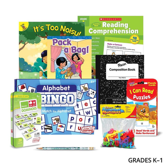 English Grade K-1 Literacy Junior Family Engagement Bag