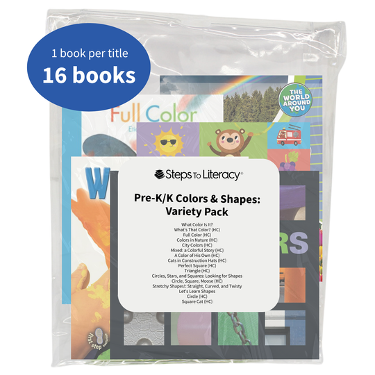 Pre-K/K Colors & Shapes: Variety Pack
