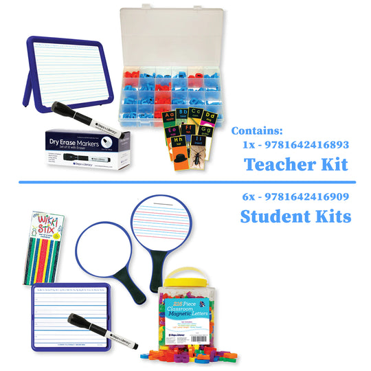 Manipulatives for Phonics Small Group Bundle (Teacher Kit + 6 Sets Student Kit)