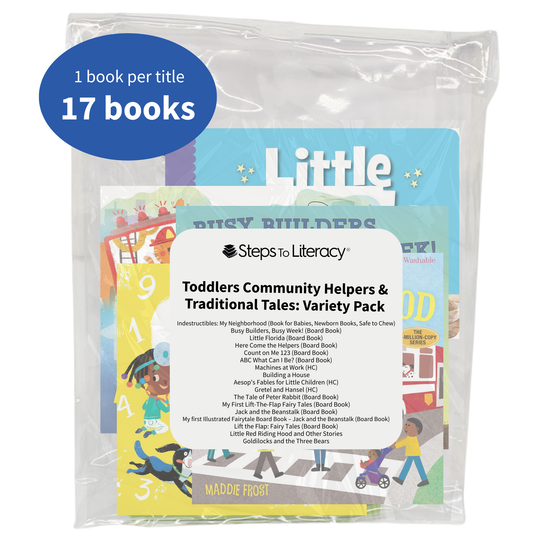 Toddlers Community Helpers & Traditional Tales: Variety Pack