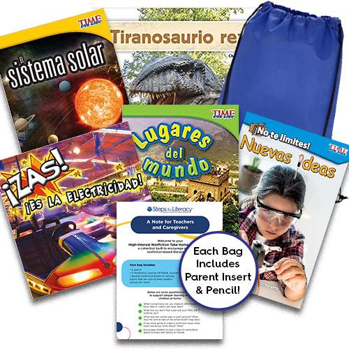 Spanish Grade 2 High-Interest Nonfiction Take Home Bag - 50