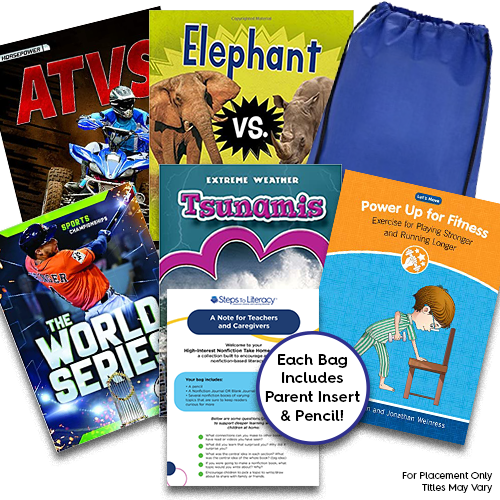 English Grade 3 High-Interest Nonfiction Take Home Bag - 35