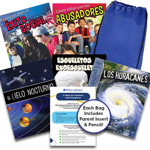 Spanish Grade 3 High-Interest Nonfiction Take Home Bag - 35