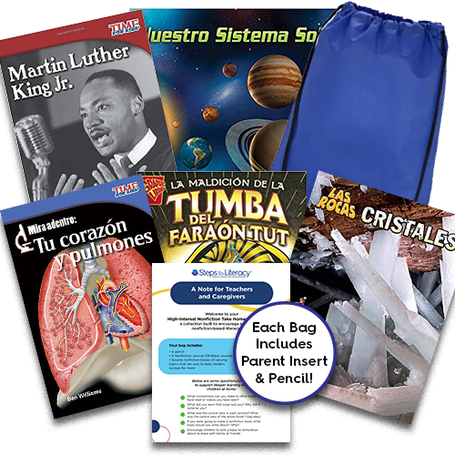Spanish Grade 4 High-Interest Nonfiction Take Home Bag - 35